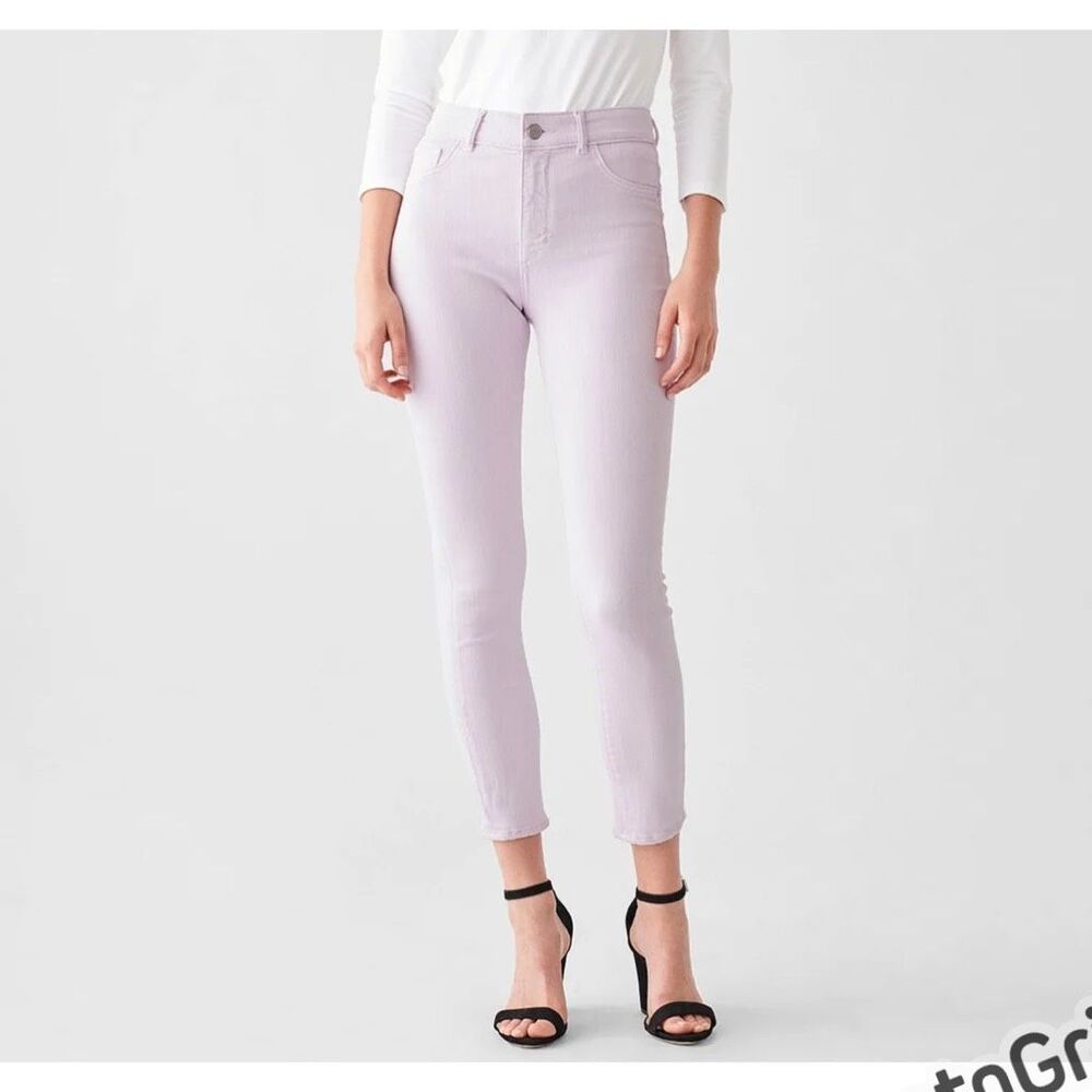 DL1961 Purple Farrow Ankle High Rise Jeans 26 Women